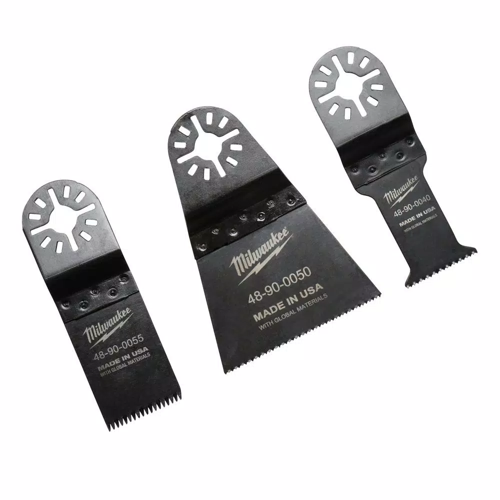 Milwaukee 6-Piece Oscillating Multi-Tool Blade Kit with Universal Shank