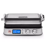 DeLonghi De'Longhi Livenza All-Day Indoor Electric Grill & Waffle Maker, 261 sq. in., Stainless Steel thumbnail 1