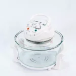 Magic Chef 1300W White Glass Bowl Convection Countertop Oven with Built-In Timer thumbnail 4