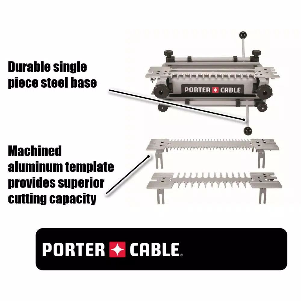 Porter-Cable Porter Cable 12 in. Deluxe Dovetail Jig Combination Kit