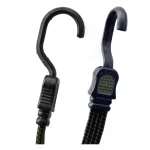 Sportsman 6-Piece Flat Bungee Cord Set - Heavy Duty Cargo Straps thumbnail 2