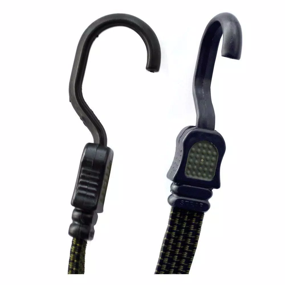 Sportsman 6-Piece Flat Bungee Cord Set - Heavy Duty Cargo Straps