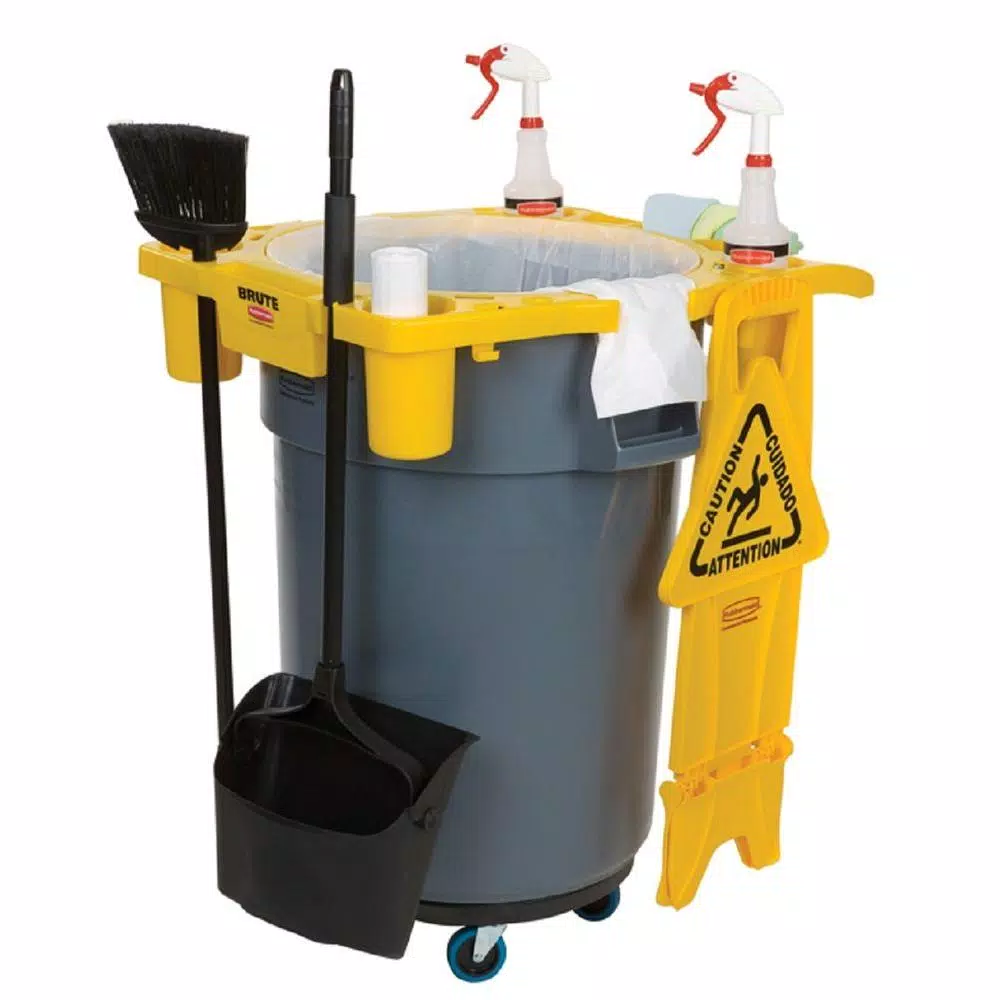 Rubbermaid Commercial Products Rubbermaid Commercial Brute 44 Gal. Rim Caddy for Trash Containers