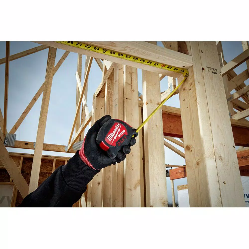 Milwaukee M12 12V Lithium-Ion Cordless 1/4 in. Hex Screwdriver Kit with Two 1.5Ah Batteries and 25 ft. Tape Measure