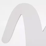 Pinnacle Script XOXO White Wood Decorative Sign - Large Handcrafted Farmhouse Wall Decor thumbnail 5