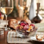 Libbey Aviva 6-Piece Clear Glass Small Wave Side Bowl Set, 5.5 in. thumbnail 2