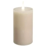 Xodus Innovations 6 in. Ivory Wax Flameless LED Pillar Candle with 3D Flame Technology thumbnail 1