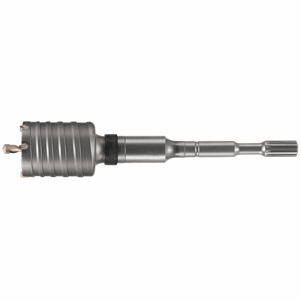 Bosch 4 in. Carbide SDS-Max Rotary Hammer Core Bit for Masonry and Concrete (2-Piece Set)