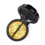 HOLSTEIN HOUSEWARES Holstein Black Stainless Steel Non-Stick Omelette Maker, 760W Electric Skillet thumbnail 6
