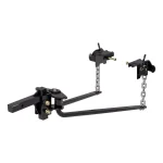 CURT MV Round Bar Weight Distribution Hitch, 6,000-8,000 lbs. GTW, 31-3/16 in. Bars thumbnail 1