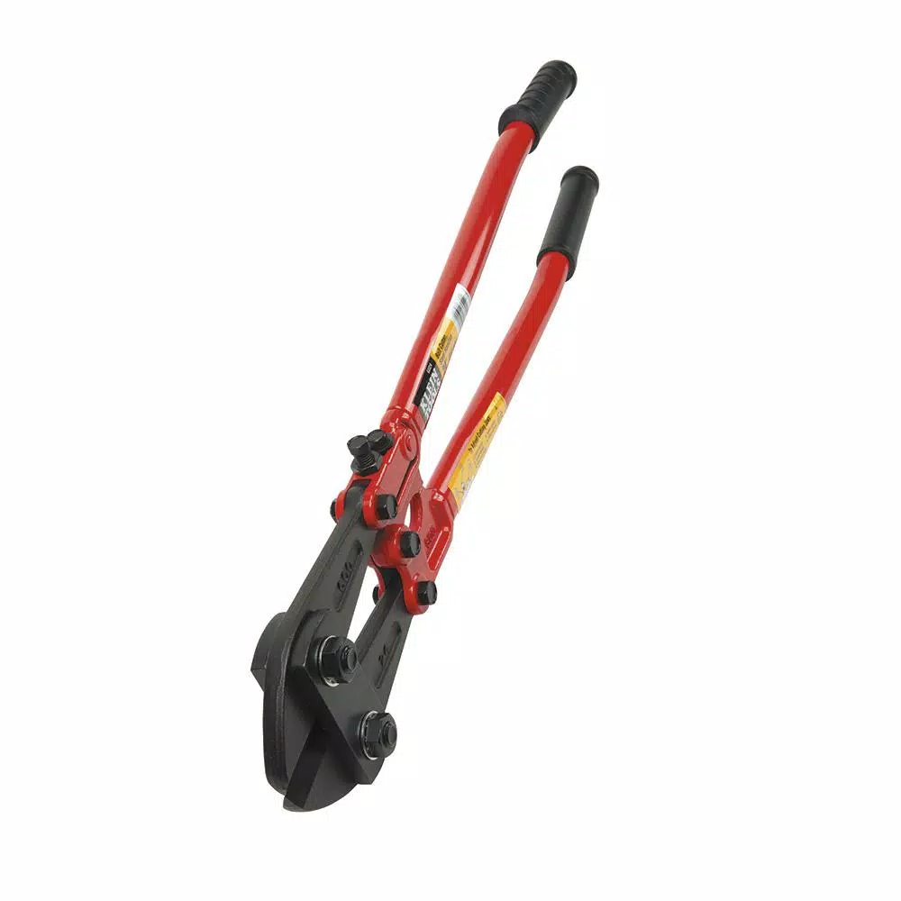 Klein Tools 24 in. Steel Handle Bolt Cutters with Forged Alloy Tool Steel Jaws