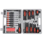 Stalwart 42-Piece Screwdriver Set with Precision Tools and Bit Adaptor Handle thumbnail 2