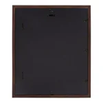 DesignOvation Gallery 13 x 16 in. Walnut Brown Wood Picture Frame with White Mat for 8 x 10 in. Photos thumbnail 4