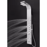 AKDY 65 in. Stainless Steel 8-Jet Shower Panel System with Rainfall Head, Handshower & Tub Spout thumbnail 3