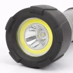 Husky 350-Lumen LED Dual Beam Unbreakable Aluminum Flashlight, 4 AAA Batteries Included thumbnail 5