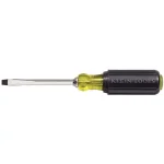 Klein Tools 3/8 in. Keystone-Tip Flat Head Screwdriver with 8 in. Square Shank thumbnail 1