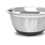 Unbranded 4 Qt. Stainless Steel Mixing Bowl with Non-Slip Silicone Base thumbnail 4