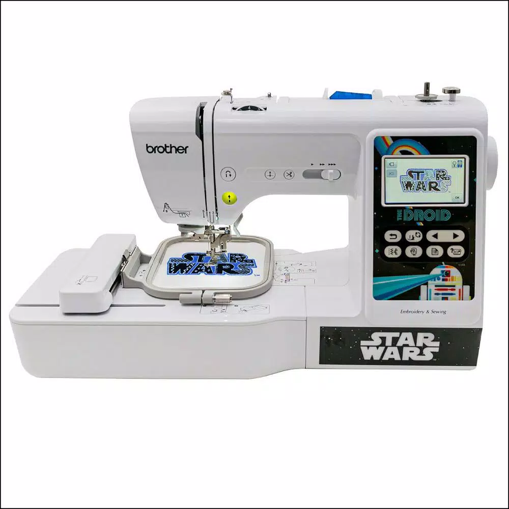 Brother Star Wars 2-in-1 Sewing and 4 in. x 4 in. Embroidery Machine with Color Touch LCD Screen