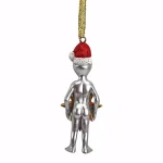 Design Toscano Wiseman Star Christmas Alien Holiday Ornament Set, 3-Piece thumbnail 3