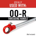 RIDGID OO-R 1/2 in. NPT Right-Hand 14 TPI Alloy Die Head thumbnail 6