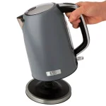 Haden Perth 1.7L Electric Kettle, 7-Cup Stainless Steel with Auto Shut-Off and Boil-Dry Protection, Grey thumbnail 4