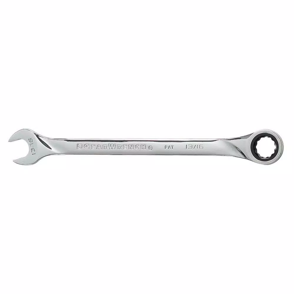 GEARWRENCH 13-Piece X-Large Ratcheting Combination Wrench Set with Roll, SAE