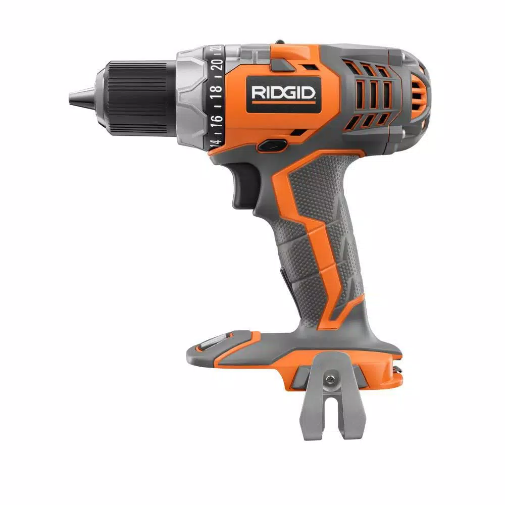 RIDGID 18V Cordless Drill/Driver and Impact Driver Combo Kit with 4 Lithium-Ion Batteries