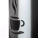 BergHOFF 5-Piece French Press Coffee Set with 32 oz. Stainless Steel Plunger and 4 Matching Glasses thumbnail 4