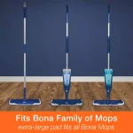 Bona Microfiber Dusting Pad for Hardwood, Stone, Tile, and Laminate Floors thumbnail 6