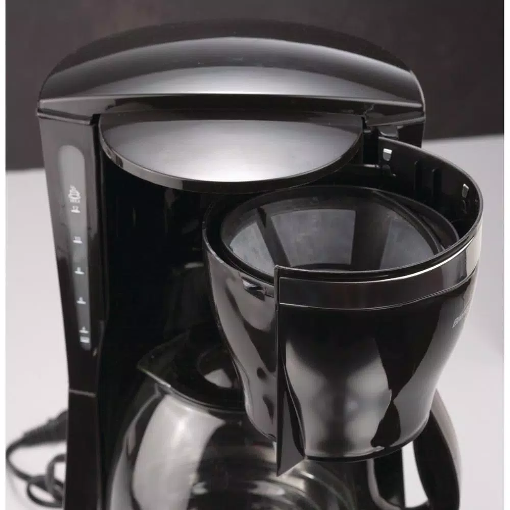 Brentwood Appliances Brentwood 12-Cup Drip Coffee Maker Bundle with 16 oz. Stainless Steel Heated Travel Mug and 12V Car Adapter
