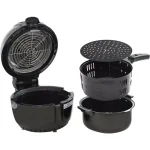Elite Platinum 3.5 Qt. Digital Air Fryer, 6 Quick Menu Functions, Black thumbnail 2