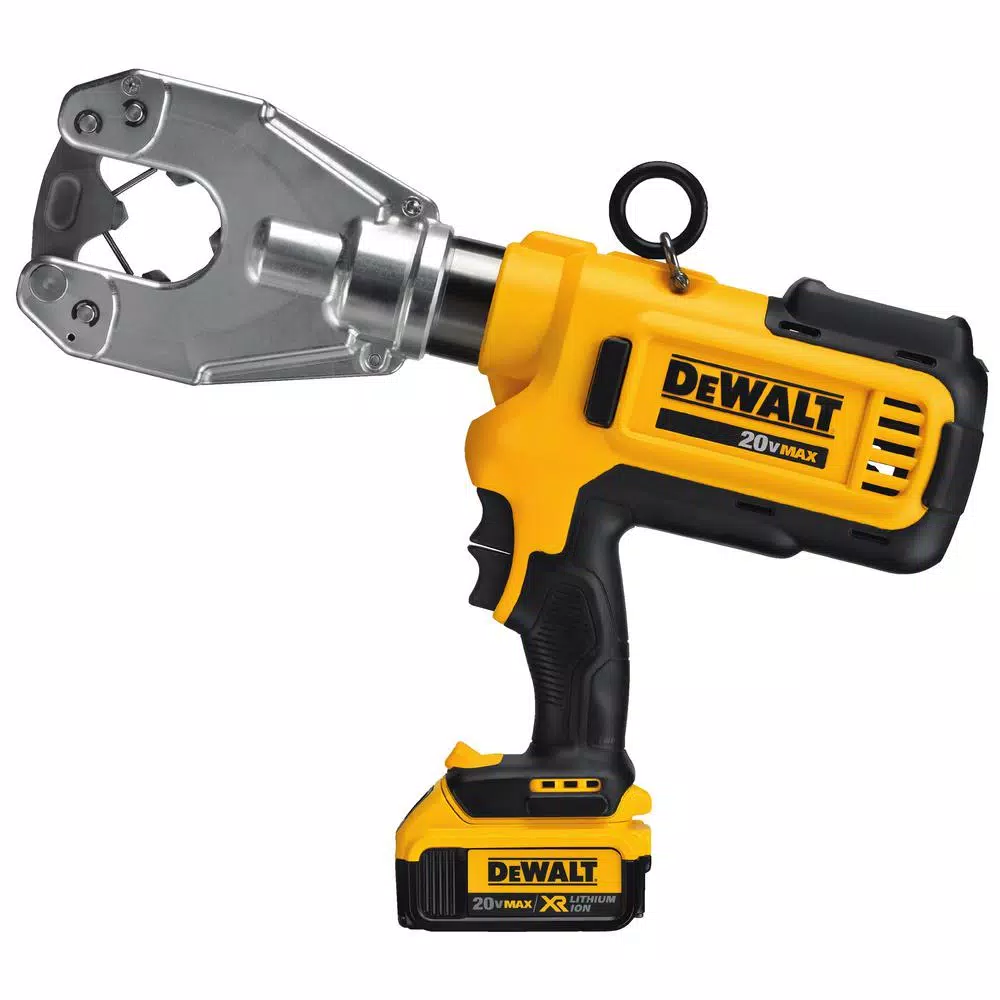 DEWALT 20V MAX Cordless Dieless Cable Crimping and Cutting Tool Kit with (2) 4.0Ah Batteries & Charger