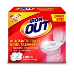 Summit Brands Iron Out Automatic Toilet Bowl Cleaner Tablets, Rust and Hard Water Stain Repellent, 7.6 oz (4-Pack) thumbnail 1