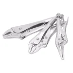 Husky 3-Piece Locking Pliers Set with Long Nose and Heat-Treated Jaws thumbnail 2