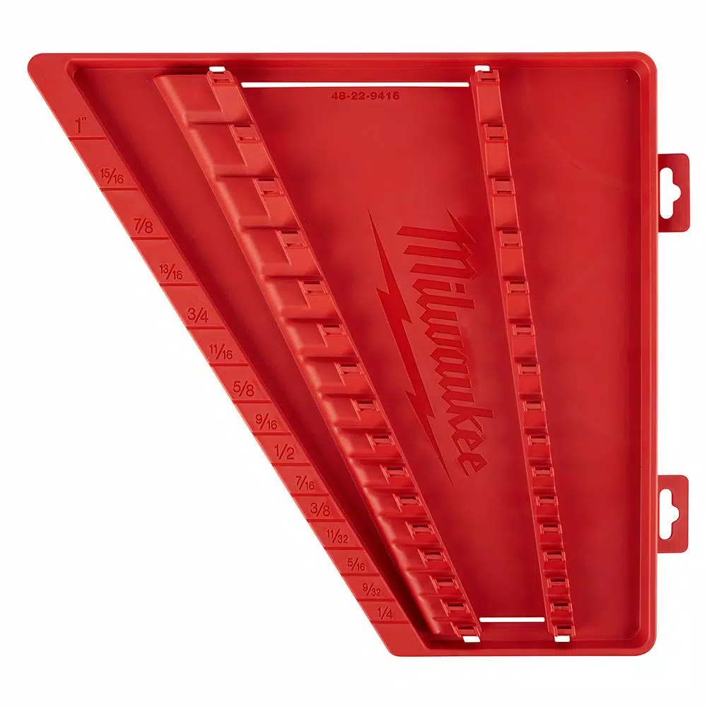 Milwaukee 15-Piece SAE Ratcheting Combination Wrench Set