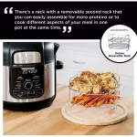 Ninja Foodi Deluxe 8 qt. Electric Pressure Cooker and Air Fryer, Stainless Steel thumbnail 8