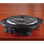 Brentwood Appliances TS-321BK 1000W Single Burner Electric Hot Plate, Black thumbnail 6