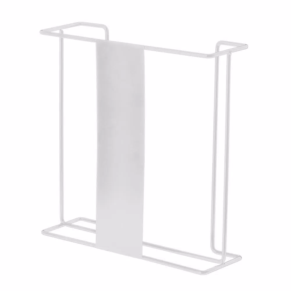 Alpine Industries Double Box Metal Wire Wall Mounted Glove Dispenser, White