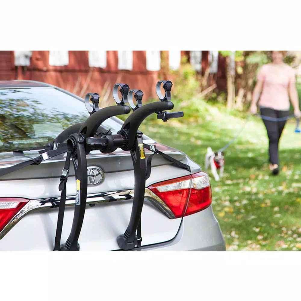Saris Bones 2-Bike Trunk Mount Bike Rack, 70 lbs Capacity