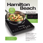 Hamilton Beach 10 in. Single Burner Black Induction Cooktop thumbnail 4