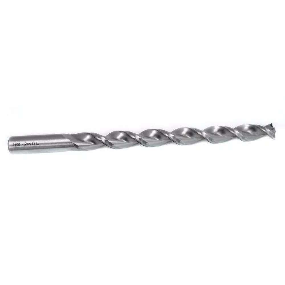 Milescraft 1060 Pen Blank Drill Bit 13/32 in. High Speed Steel, Parabolic Flute