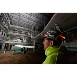 Milwaukee 600 Lumen USB Rechargeable BEACON Hard Hat Headlamp with Type 1 Class C Full Brim Vented Hard Hat thumbnail 9