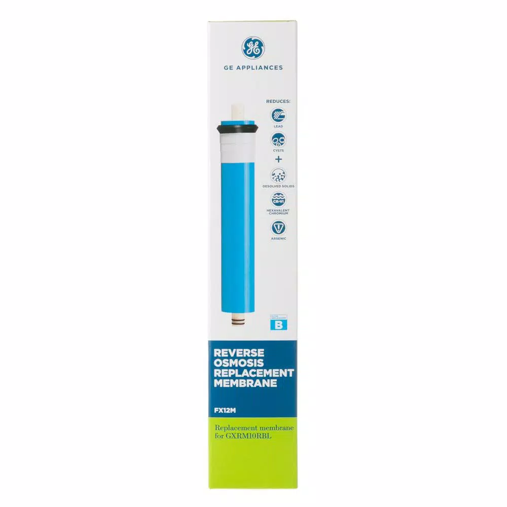 GE Reverse Osmosis Replacement Membrane Cartridge - NSF Certified Filtration