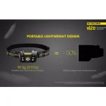 NITECORE NU32 USB Rechargeable LED Headlamp, 550 Lumens, Red Light & High CRI Auxiliary LEDs thumbnail 5