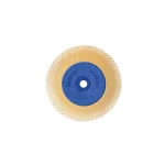 Dedeco Sunburst 6 in. TC Radial Discs - 1/2 in. Arbor - X-Fine 6 Micron Thermoplastic Polishing Tool thumbnail 1