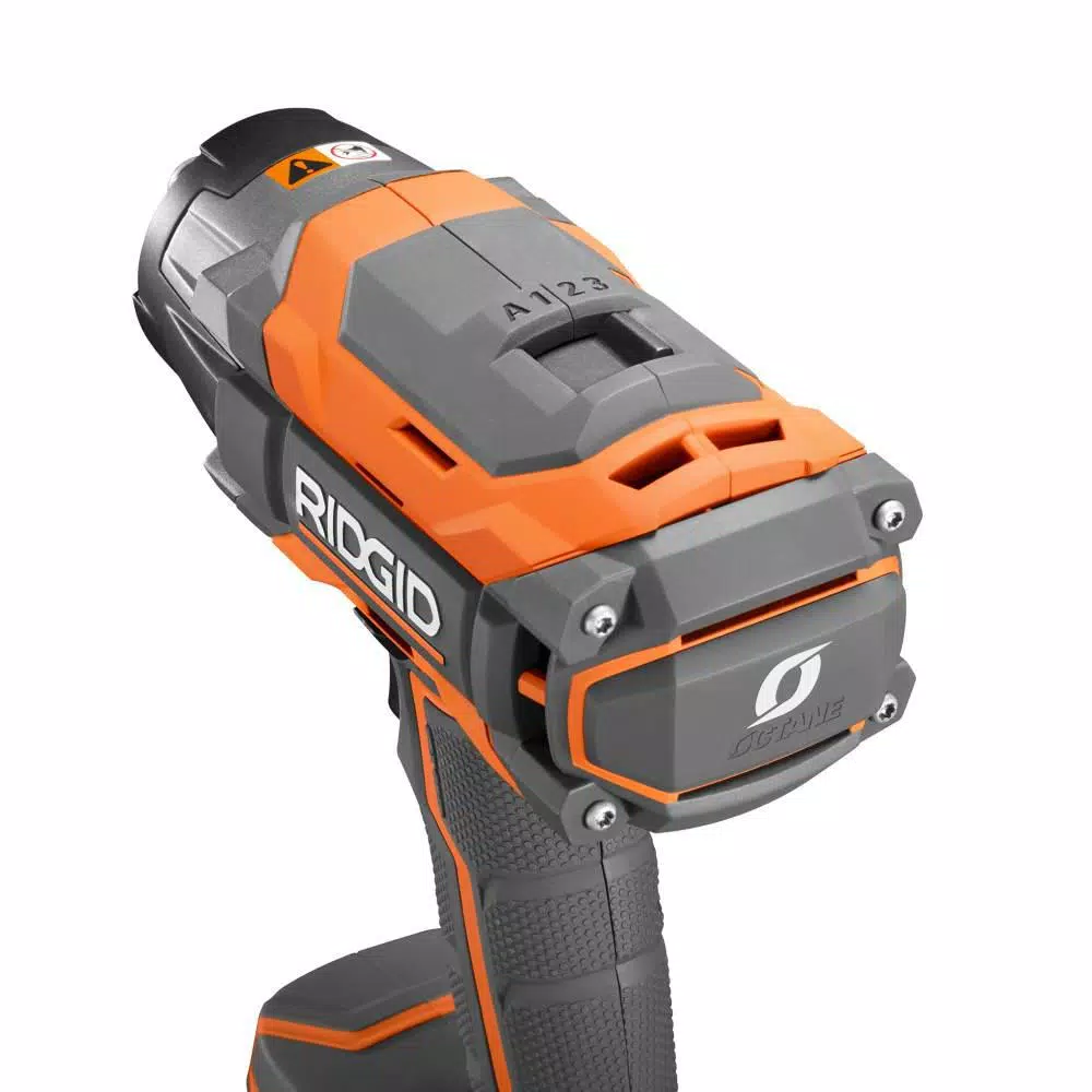 RIDGID 18V OCTANE Brushless 1/2 in. Impact Wrench and LED Mat Light Kit, Tool Only