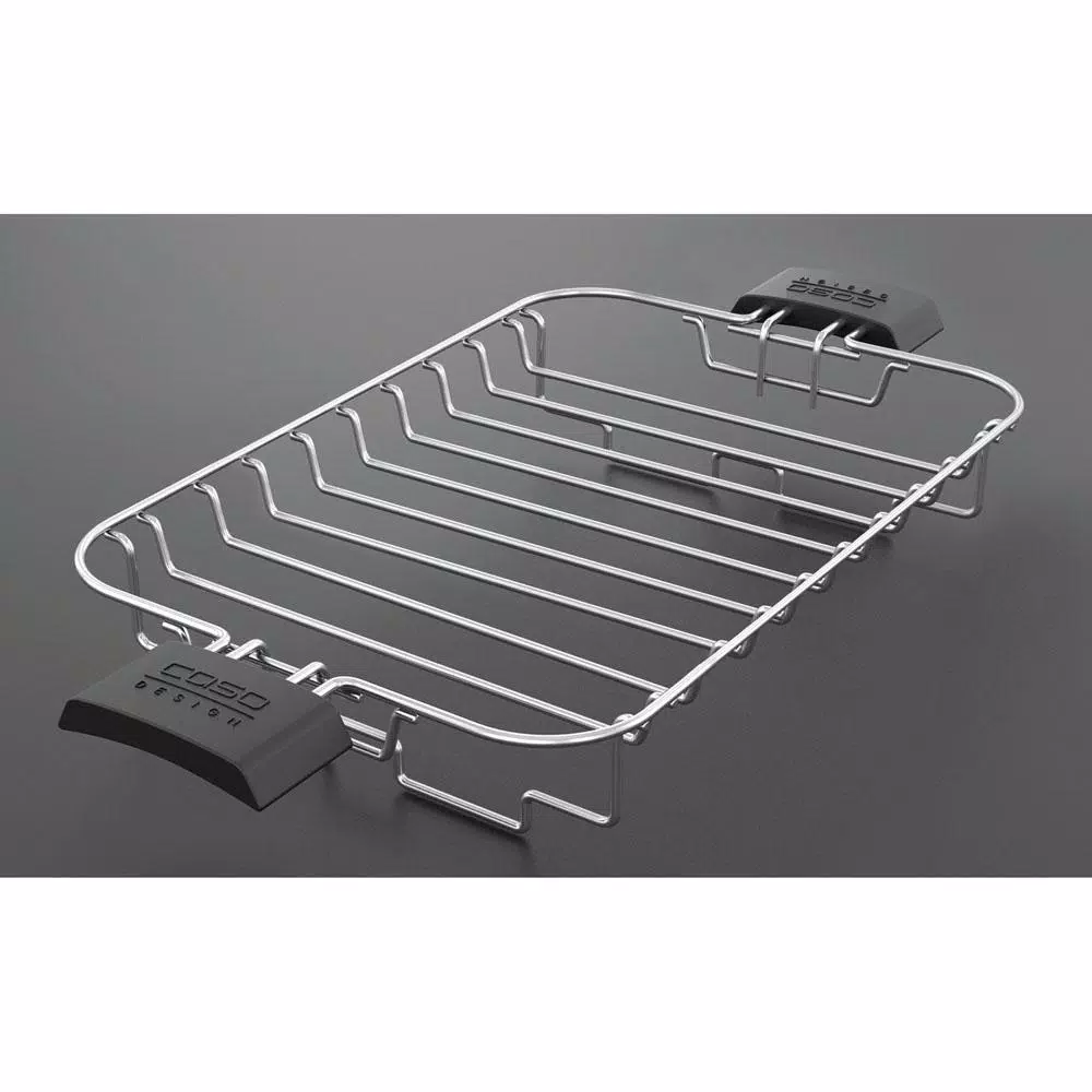CASO Design Inox 2-Slice Stainless Steel Wide Slot Toaster with LED Display