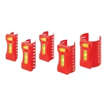 Kapro 5-Piece Spring Loaded Pipe Level Set for 0.5 in. to 2 in. Diameter Pipes thumbnail 1