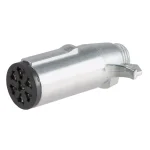 CURT 7-Way Round Trailer Connector Plug - Male End thumbnail 1