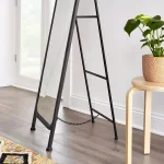 StyleWell Antique Black Standing Mirror with Metal Frame, 16 in. W x 66 in. H. thumbnail 3